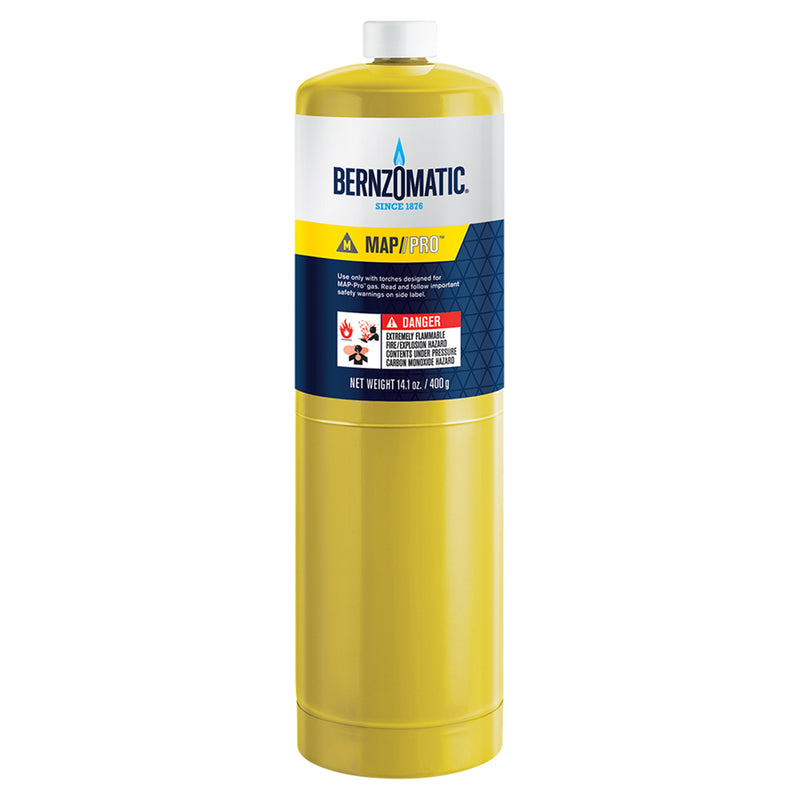 Bernzomatic 14.1 oz Steel MAP-Pro Cylinder, Pack of 4
