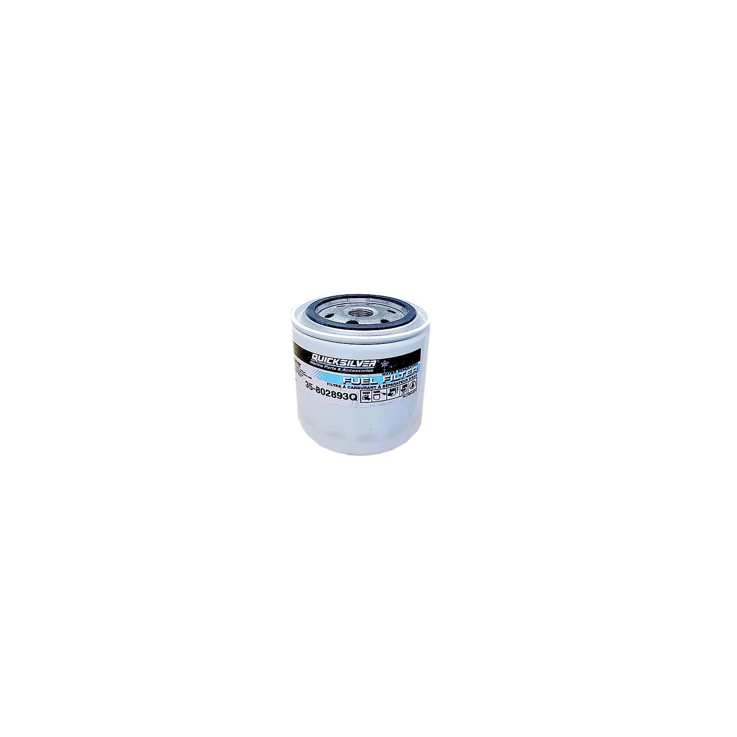 Quicksilver 35-802893Q01 Water Separating Fuel Filter, OMC Spin On online now