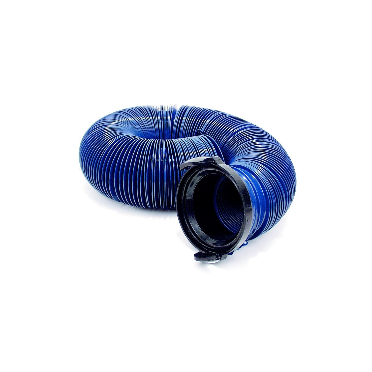 Valterra D04-0121 Blue Quick Drain 3" x 10' RV Sewer Hose & Adapter hot on sale