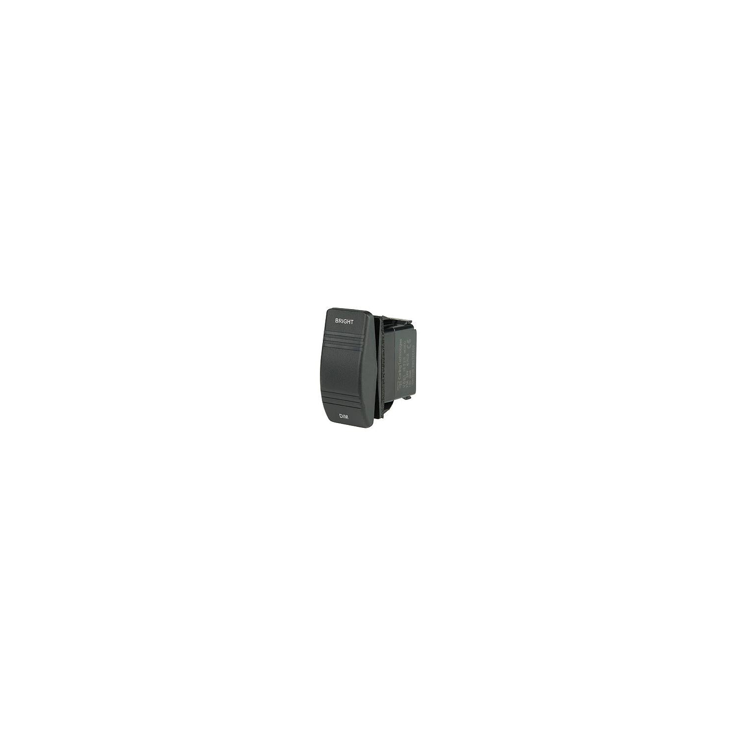 BEP 1001806 Weather Resistant Contura Dimmer Rocker Switch, (On)-Off-(On), SPDT, 1/4" Blade Terminals hot on sale